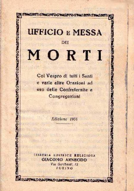 Messa dei Morti